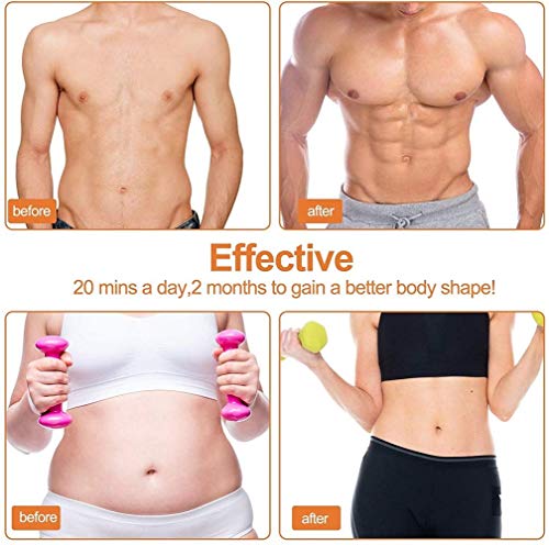 HYZXK Estimulador de Abdominales, tonificador Muscular, Dispositivo de Entrenamiento Beltb estimulador de Abdominales para músculos, Dispositivo de Gimnasio portátil inalámbrico para lle HYZXK Estimulador de Abdominales, tonificador Muscular, Dispositivo de Entrenamiento Beltb estimulador de Abdominales para músculos, Dispositivo de Gimnasio portátil inalámbrico para lle