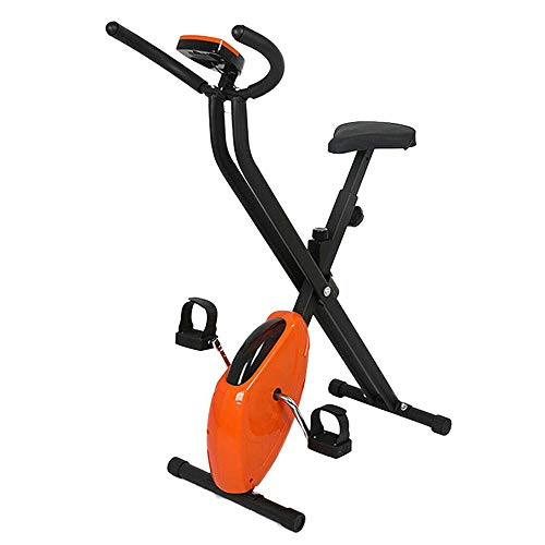 HZZ Bicicleta de ejercicio vertical, bicicleta de fitness, ejercicio aeróbico, bicicleta de interior, ideal para quemar grasa y mejorar tu condición física.