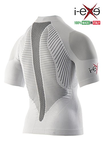 I-EXE HP - Camiseta para Hombre, Hombre, Camiseta, HP002C13BN, Bianco/Inserti in Nero, S I-EXE HP - Camiseta para Hombre, Hombre, Camiseta, HP002C13BN, Bianco/Inserti in Nero, S