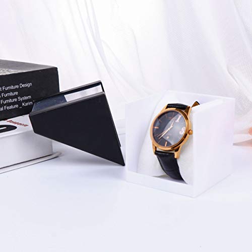 ibasenice 3 Piezas Caja de Almacenamiento de Reloj Caja de Almacenamiento de Reloj Organizador de Joyería para Tienda de Centro Comercial Casero (Negro) ibasenice 3 Piezas Caja de Almacenamiento de Reloj Caja de Almacenamiento de Reloj Organizador de Joyería para Tienda de Centro Comercial Casero (Negro)