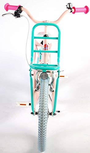 .Ibiza Bicicleta Niña 18 Pulgadas Freno Delantero al Manillar y Trasero Contropedal Portabultos Azul Rosa 95% Montado .Ibiza Bicicleta Niña 18 Pulgadas Freno Delantero al Manillar y Trasero Contropedal Portabultos Azul Rosa 95% Montado