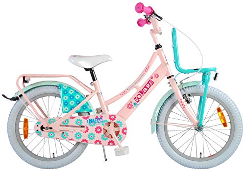 .Ibiza Bicicleta Niña 18 Pulgadas Freno Delantero al Manillar y Trasero Contropedal Portabultos Azul Rosa 95% Montado .Ibiza Bicicleta Niña 18 Pulgadas Freno Delantero al Manillar y Trasero Contropedal Portabultos Azul Rosa 95% Montado