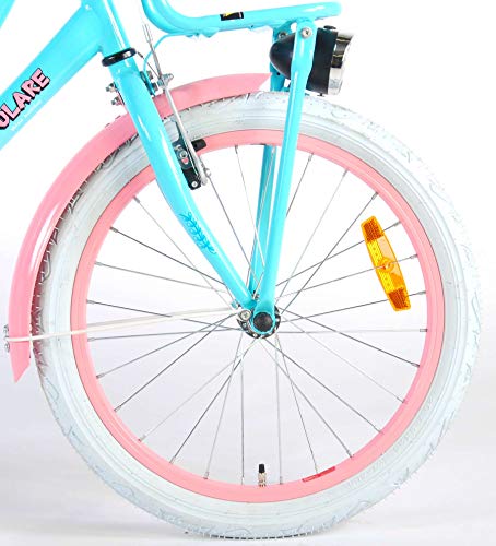 .Ibiza Bicicleta Niña 20 Pulgadas Freno Delantero al Manillar y Trasero Contropedal Portabultos Azul Rosa 95% Montado .Ibiza Bicicleta Niña 20 Pulgadas Freno Delantero al Manillar y Trasero Contropedal Portabultos Azul Rosa 95% Montado