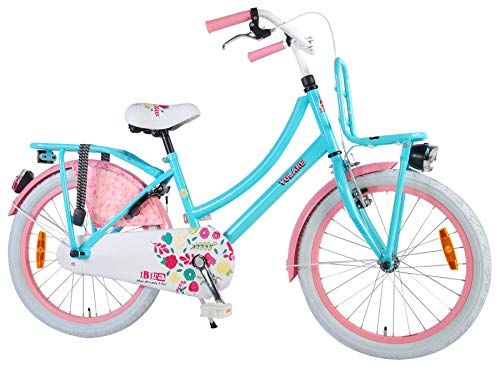 .Ibiza Bicicleta Niña 20 Pulgadas Freno Delantero al Manillar y Trasero Contropedal Portabultos Azul Rosa 95% Montado .Ibiza Bicicleta Niña 20 Pulgadas Freno Delantero al Manillar y Trasero Contropedal Portabultos Azul Rosa 95% Montado