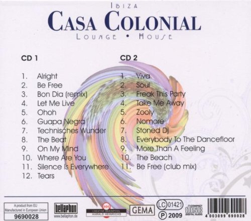 Ibiza Casa Colonial Lounge-House Vol.1 Ibiza Casa Colonial Lounge-House Vol.1