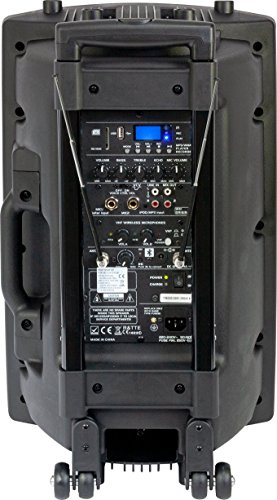 Ibiza Sound PORT12VHF- BT Sistema de sonido portátil y autónomo de 12"/30 cm, USB, Bluetooth, 700 W, Negro Ibiza Sound PORT12VHF- BT Sistema de sonido portátil y autónomo de 12"/30 cm, USB, Bluetooth, 700 W, Negro