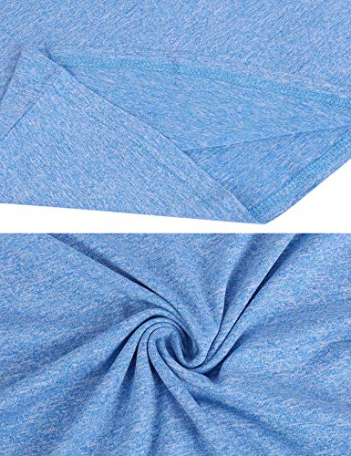 iClosam Camiseta Deportiva De Mujer Cuello Redondo Corta Mangas De Running Top De Tirantes Holgada para Mujers iClosam Camiseta Deportiva De Mujer Cuello Redondo Corta Mangas De Running Top De Tirantes Holgada para Mujers