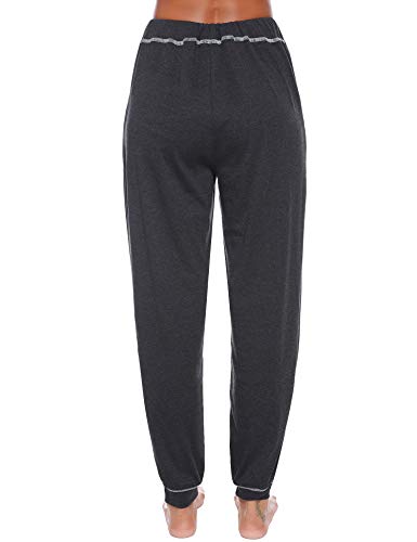 iClosam Pantalones Chandal Mujer Casuals Rayas AlgodóN De Deportivos Yoga Jogger Pantalon Sweatpants con Bolsillos Primavera Verano iClosam Pantalones Chandal Mujer Casuals Rayas AlgodóN De Deportivos Yoga Jogger Pantalon Sweatpants con Bolsillos Primavera Verano