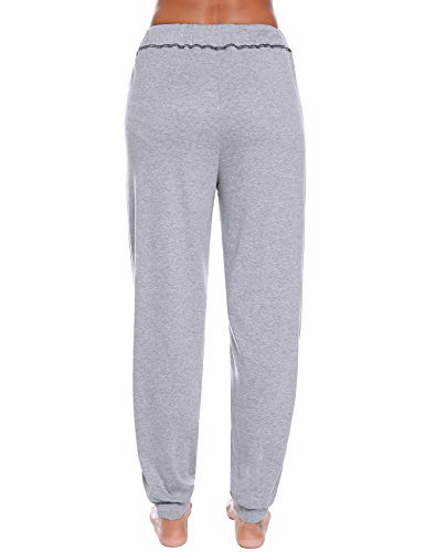 iClosam Pantalones Chandal Mujer Casuals Rayas AlgodóN De Deportivos Yoga Jogger Pantalon Sweatpants con Bolsillos Primavera Verano