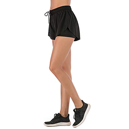 iClosam Pantalones Deportivo Corto Mujer,Pantalón Moda para Deportes Yoga Casual Gimnasio Ejercicio Playa Aire Libre Ocasionales