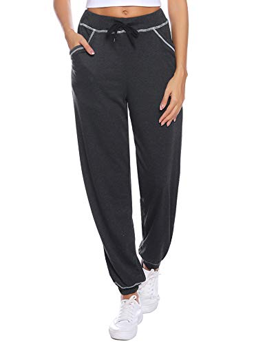 iClosam Pantalones Deportivos para Mujer De AlgodóN Suelto Casual Pantalone Largos Yoga Outdoors iClosam Pantalones Deportivos para Mujer De AlgodóN Suelto Casual Pantalone Largos Yoga Outdoors