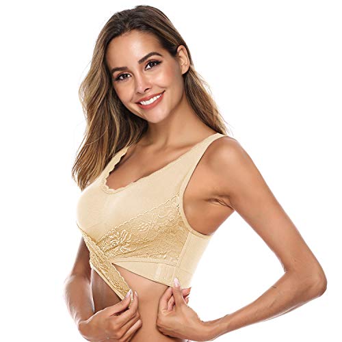 iClosam Sujetador Deportivo Encaje Mujer,Sujetadores Ajustable Bra Deporte Sin Costuras para Gimnasio Yoga Bailar Corriendo Fitness iClosam Sujetador Deportivo Encaje Mujer,Sujetadores Ajustable Bra Deporte Sin Costuras para Gimnasio Yoga Bailar Corriendo Fitness