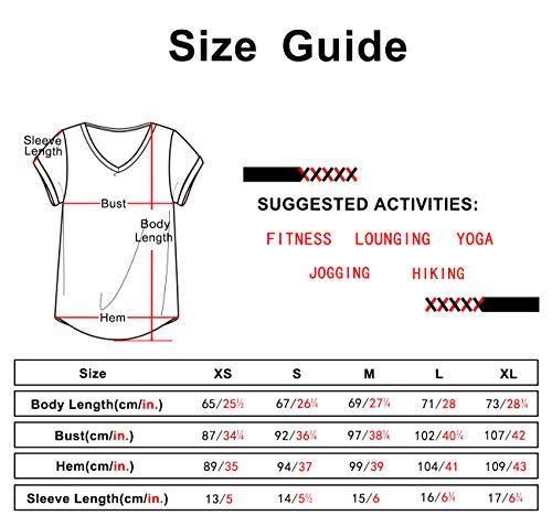icyzone Camiseta de Yoga Deportiva de Manga Corta de Espalda Abierta para Mujer (M, Negro) icyzone Camiseta de Yoga Deportiva de Manga Corta de Espalda Abierta para Mujer (M, Negro)