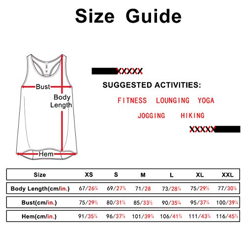 icyzone Camiseta sin Mangas de Yoga para Mujer Chaleco Deportivo (M, Borgoña) icyzone Camiseta sin Mangas de Yoga para Mujer Chaleco Deportivo (M, Borgoña)