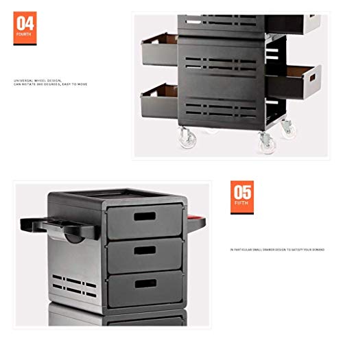 Idea Simple Trolley Racks Beauty Car Hair Salon Trolleys Herramienta de Suministros de Peluquería Gabinete de Herramientas de Peluquería para Automóvil Gabinete de Salsa de Ostras Teñido en Caliente Idea Simple Trolley Racks Beauty Car Hair Salon Trolleys Herramienta de Suministros de Peluquería Gabinete de Herramientas de Peluquería para Automóvil Gabinete de Salsa de Ostras Teñido en Caliente