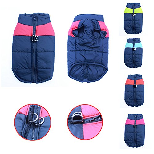 Idepet (TM Abrigo aprueba de Agua de Perro para Invierno Ropa para Perros pequeños medianos y Grandes Mascotas Tallas S M L XL XXL 3XL 4XL 5XL Idepet (TM Abrigo aprueba de Agua de Perro para Invierno Ropa para Perros pequeños medianos y Grandes Mascotas Tallas S M L XL XXL 3XL 4XL 5XL