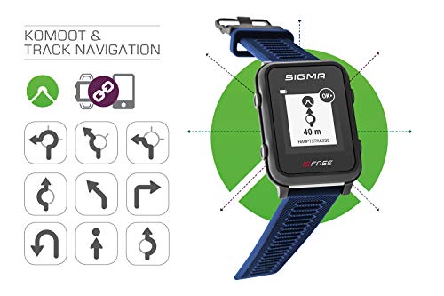 iD.FREE reloj multideportivo con GPS para el aire libre y navegación, notificaciones inteligentes, Geocaching, medición de pulso en la muñeca, a prueba de agua, incl. soporte para bicicleta iD.FREE reloj multideportivo con GPS para el aire libre y navegación, notificaciones inteligentes, Geocaching, medición de pulso en la muñeca, a prueba de agua, incl. soporte para bicicleta