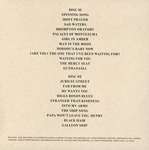 Idiot Prayer: Live Alone At Alexandra Palace Idiot Prayer: Live Alone At Alexandra Palace