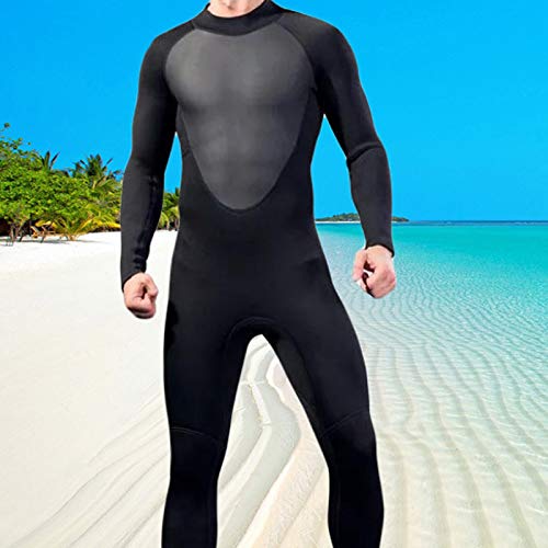 ieenay Traje de baño de Hombre Traje de Neopreno Traje de Buceo de 3 mm Elástico Natación Surf Buceo