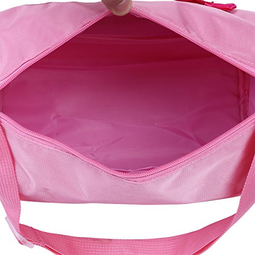 IEFIEL Bolsa de Ballet Danza Deportes para Niña Tote Bolsa Bandolera Infantil Personalizada Bordada Princesa Niña Rosa Talla Única IEFIEL Bolsa de Ballet Danza Deportes para Niña Tote Bolsa Bandolera Infantil Personalizada Bordada Princesa Niña Rosa Talla Única