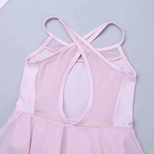 IEFIEL Maillot Tutú Niña Vestido De Princesa para Danza Ballet Leotardo con Falda para Gimnasia Bailarina para Chica Niña 3-14 Años Rosa 11-12 años IEFIEL Maillot Tutú Niña Vestido De Princesa para Danza Ballet Leotardo con Falda para Gimnasia Bailarina para Chica Niña 3-14 Años Rosa 11-12 años