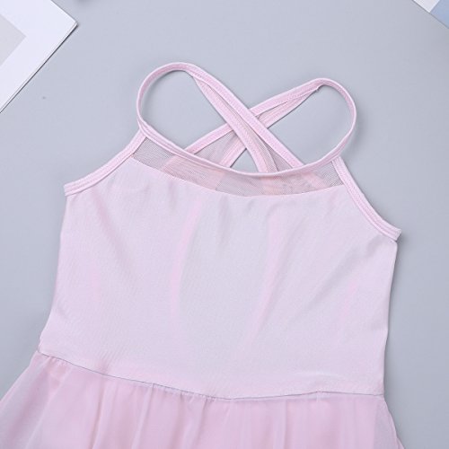 IEFIEL Maillot Tutú Niña Vestido De Princesa para Danza Ballet Leotardo con Falda para Gimnasia Bailarina para Chica Niña 3-14 Años Rosa 11-12 años IEFIEL Maillot Tutú Niña Vestido De Princesa para Danza Ballet Leotardo con Falda para Gimnasia Bailarina para Chica Niña 3-14 Años Rosa 11-12 años
