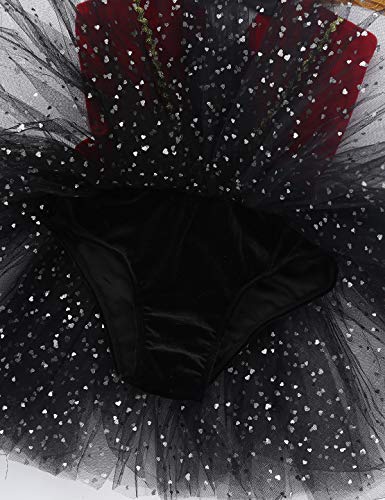 IEFIEL Vestido de Ballet Niña Maillot de Ballet con Tutú Hombros de Flescos Traje de Baile Disfraces de Circo Domadora Disfraz de Carnaval Halloween Rojo 3 Años IEFIEL Vestido de Ballet Niña Maillot de Ballet con Tutú Hombros de Flescos Traje de Baile Disfraces de Circo Domadora Disfraz de Carnaval Halloween Rojo 3 Años