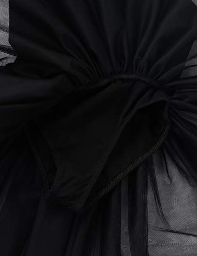 IEFIEL Vestido Maillot de Ballet Danza Tirantes para Niña Maillot Ballet con Falda Tutu Encaje Vestido de Danza sin Mangas Lerotardo Gimnasia Ballet Negro 10 Años IEFIEL Vestido Maillot de Ballet Danza Tirantes para Niña Maillot Ballet con Falda Tutu Encaje Vestido de Danza sin Mangas Lerotardo Gimnasia Ballet Negro 10 Años