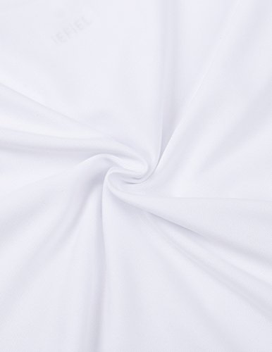 IEFIEL Vestido Princesa Maillot de Danza Ballet para Mujer Chica Vestido Largo de Actuación Fiesta Invierno Otoño Manga Larga Vestido Baile Flemenco Blanco A M IEFIEL Vestido Princesa Maillot de Danza Ballet para Mujer Chica Vestido Largo de Actuación Fiesta Invierno Otoño Manga Larga Vestido Baile Flemenco Blanco A M