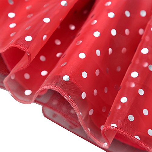 IEFIEL Vestidos Princesa de Fiesta Bebés Niñas Vestido Tutú Lunares de Danza Ballet con Diadema Ropa Infantil Conjuntos de Niña 1-8Años Disfraz Carnaval Navidad Rojo A 18-24 Meses IEFIEL Vestidos Princesa de Fiesta Bebés Niñas Vestido Tutú Lunares de Danza Ballet con Diadema Ropa Infantil Conjuntos de Niña 1-8Años Disfraz Carnaval Navidad Rojo A 18-24 Meses