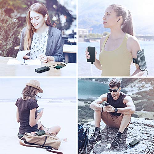 IEsafy Batería Externa 26800mAh Power Bank con 2 Salida y 2 Entrada Cargador Movil Portátil para Xiaomi Redmi Samsung Huawei y más Smartphone IEsafy Batería Externa 26800mAh Power Bank con 2 Salida y 2 Entrada Cargador Movil Portátil para Xiaomi Redmi Samsung Huawei y más Smartphone
