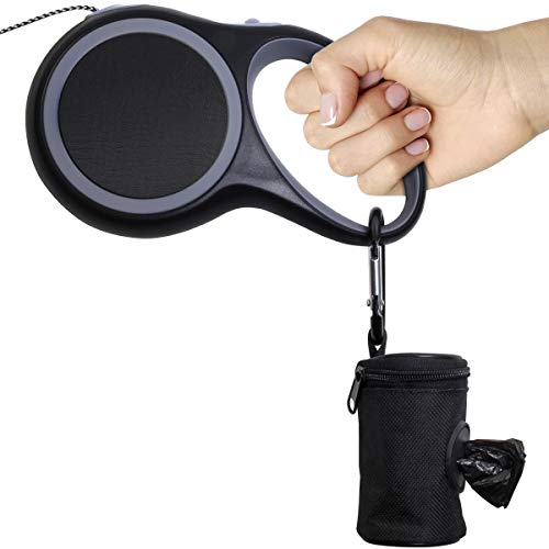 igadgitz Home U7168 Dispensador de Tela Bolsas Caca Perro, Soporte Bolsas Excrementos Perros con Mosquetón - Negro igadgitz Home U7168 Dispensador de Tela Bolsas Caca Perro, Soporte Bolsas Excrementos Perros con Mosquetón - Negro