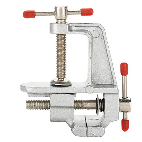 IGKE con mordaza Ajustable, Peso Ligero, Mini Banco de Tornillo de Banco, FreeYour Hand Vise Hobby Table Craft, Mini Adjunto a un Banco de Trabajo para pequeños Trabajos de joyería de Hobby DIY IGKE con mordaza Ajustable, Peso Ligero, Mini Banco de Tornillo de Banco, FreeYour Hand Vise Hobby Table Craft, Mini Adjunto a un Banco de Trabajo para pequeños Trabajos de joyería de Hobby DIY
