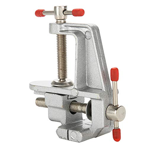 IGKE con mordaza Ajustable, Peso Ligero, Mini Banco de Tornillo de Banco, FreeYour Hand Vise Hobby Table Craft, Mini Adjunto a un Banco de Trabajo para pequeños Trabajos de joyería de Hobby DIY IGKE con mordaza Ajustable, Peso Ligero, Mini Banco de Tornillo de Banco, FreeYour Hand Vise Hobby Table Craft, Mini Adjunto a un Banco de Trabajo para pequeños Trabajos de joyería de Hobby DIY