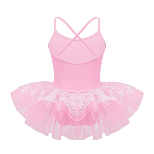 iiniim Maillot de Ballet Niña Tutú Encaje Flor Vestido de Danza Princesa Traje de Baile Leotardo con Falda Malla Gimnasia Disfraz Bailarina Fiesta para Niñas 2-10 Años Rosa 8 años iiniim Maillot de Ballet Niña Tutú Encaje Flor Vestido de Danza Princesa Traje de Baile Leotardo con Falda Malla Gimnasia Disfraz Bailarina Fiesta para Niñas 2-10 Años Rosa 8 años