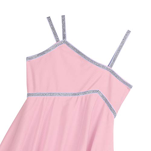 iiniim Niña Vestido de Danza Ballet Asimétrico mono Maillot con Falda sin Manga Leotardo Gimnasia Body Danza Traje de Latin Baile Jazz Moderno Actuación Rosa 8 años iiniim Niña Vestido de Danza Ballet Asimétrico mono Maillot con Falda sin Manga Leotardo Gimnasia Body Danza Traje de Latin Baile Jazz Moderno Actuación Rosa 8 años