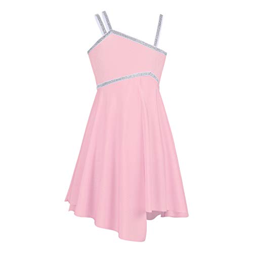 iiniim Niña Vestido de Danza Ballet Asimétrico mono Maillot con Falda sin Manga Leotardo Gimnasia Body Danza Traje de Latin Baile Jazz Moderno Actuación Rosa 8 años iiniim Niña Vestido de Danza Ballet Asimétrico mono Maillot con Falda sin Manga Leotardo Gimnasia Body Danza Traje de Latin Baile Jazz Moderno Actuación Rosa 8 años