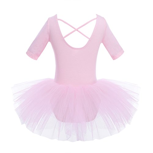 iiniim Vestido Maillot Clásico de Ballet Danza Elegante Traje Infantil de Baile Leotardo Princesa Tutú Flor con Falda de Tul Bragas Interior de Algodón para Niña Chica (2-10 Años) Rosa 2-3 años iiniim Vestido Maillot Clásico de Ballet Danza Elegante Traje Infantil de Baile Leotardo Princesa Tutú Flor con Falda de Tul Bragas Interior de Algodón para Niña Chica (2-10 Años) Rosa 2-3 años