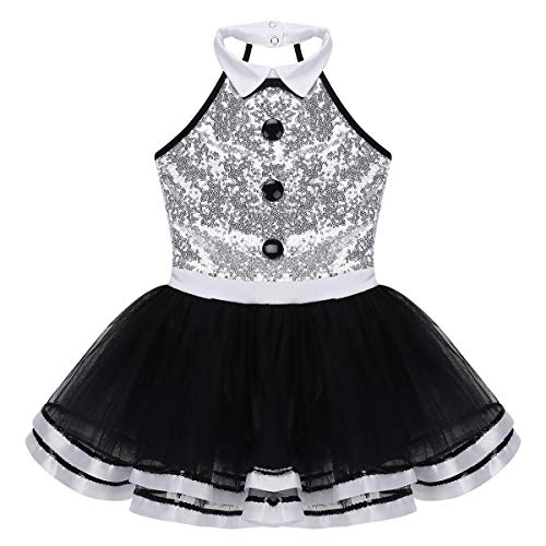 iixpin Niñas Vestido Infantil de Danza Ballet Vestido Lentejuelas Gimnasia Ritmica sin Mangas Maillot Tutú Princesa de Patinaje Ártistico Disfraz Rendimiento 4-12 Años Tipo A 10 años iixpin Niñas Vestido Infantil de Danza Ballet Vestido Lentejuelas Gimnasia Ritmica sin Mangas Maillot Tutú Princesa de Patinaje Ártistico Disfraz Rendimiento 4-12 Años Tipo A 10 años