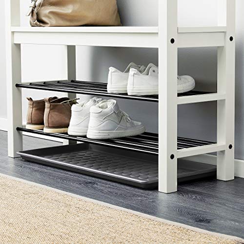 Ikea 2 bandejas de zapatos lavables para puerta de casa, 71 x 35 x 3 cm, color gris