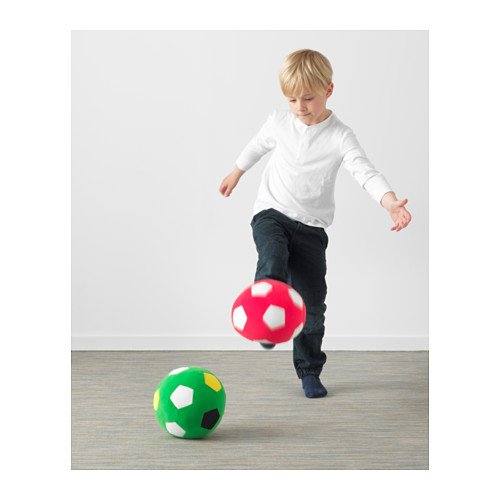 IKEA 703.026.45 Sparka - Balón de fútbol (20 cm de diámetro), color verde
