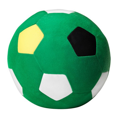 IKEA 703.026.45 Sparka - Balón de fútbol (20 cm de diámetro), color verde