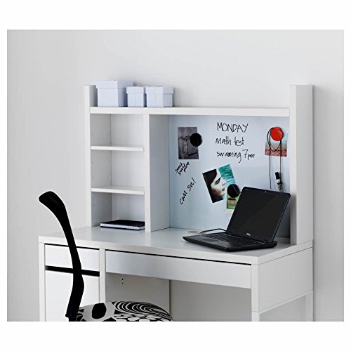 IKEA ASIA MICKE - Complemento Alto, Color Blanco