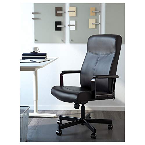 IKEA ASIA MILLBERGET - Silla giratoria, color negro IKEA ASIA MILLBERGET - Silla giratoria, color negro