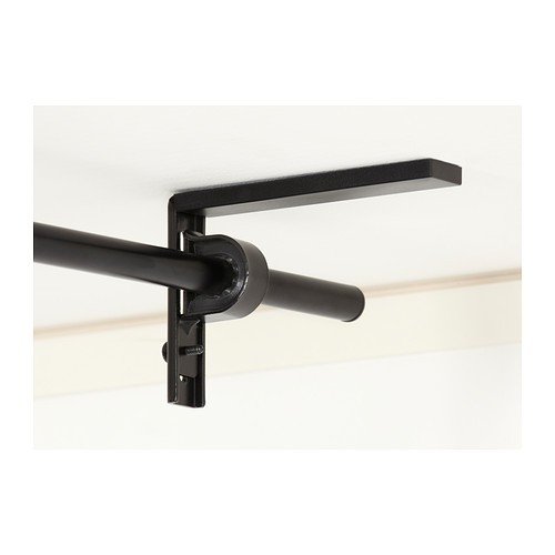 IKEA BETYDLIG - Soporte de pared / techo, negro IKEA BETYDLIG - Soporte de pared / techo, negro