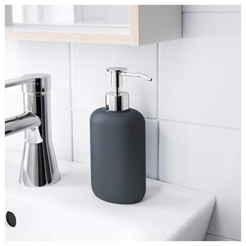 IKEA EKOLN – Dispensador de jabón líquido, color gris oscuro