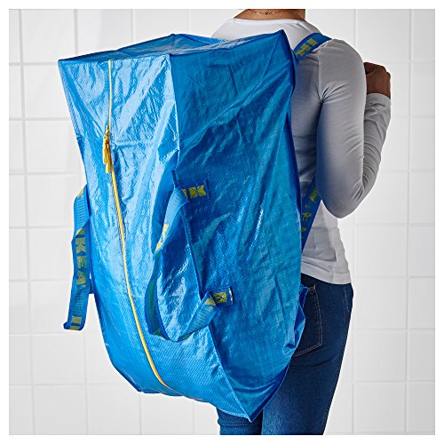 Ikea Frakta Storage Bag, Blue, 4 Pack