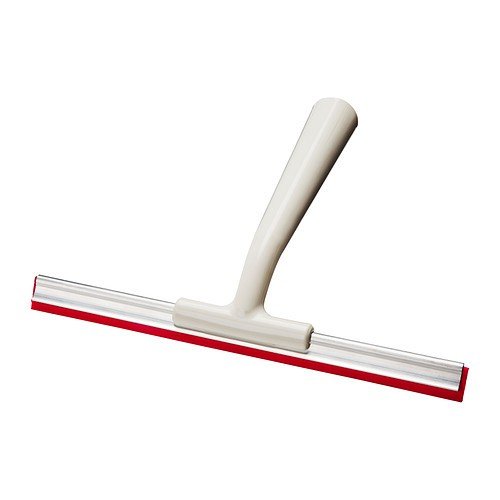 Ikea - Herramienta extractora"lillnaggen" para limpiar ventanas y duchas - longitud: 20 cm-ancho: 25,5 cm - con soporte Ikea - Herramienta extractora"lillnaggen" para limpiar ventanas y duchas - longitud: 20 cm-ancho: 25,5 cm - con soporte
