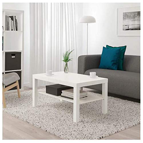 Ikea Lack - Mesa de Centro (90 x 55 cm), Color Blanco