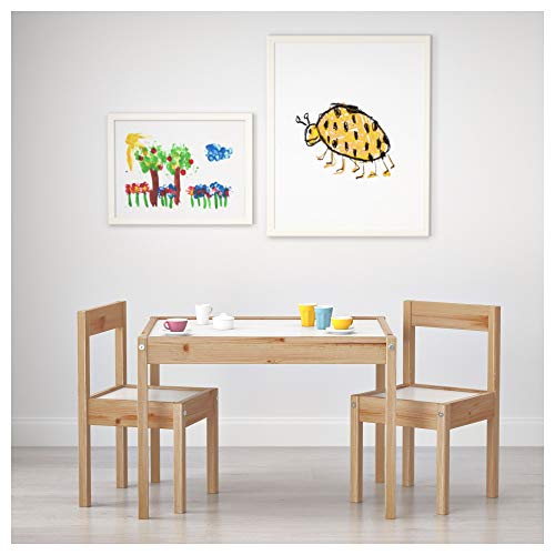 IKEA LATT Conjunto de Mesa para niños con 2 sillas